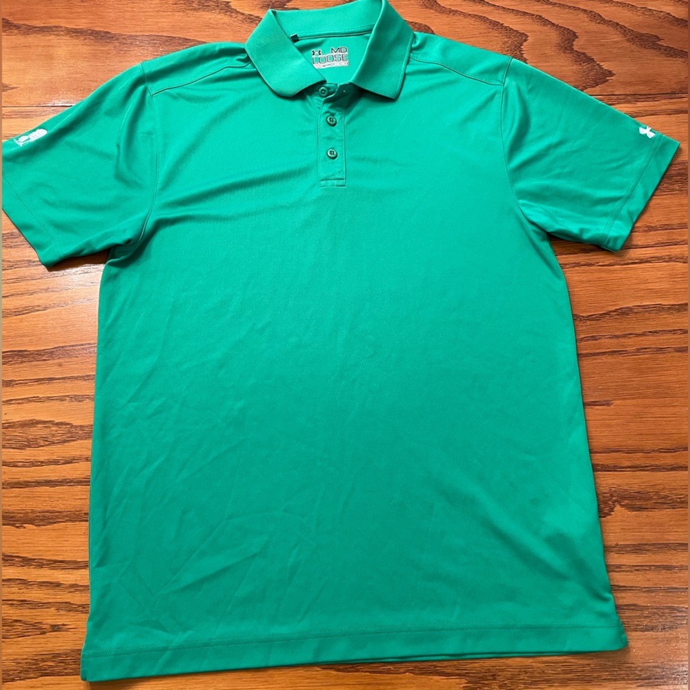 Under Armour Green Polo Shirt